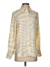 H&M Stripes Ivory Long Sleeve Blouse Size S - photo 1