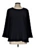 Ann Taylor Black 3/4 Sleeve Top Size L - photo 1