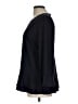 Ann Taylor Black 3/4 Sleeve Top Size L - photo 5