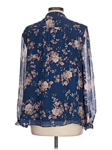 Sundance Long Sleeve Silk Top (view 2)