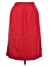 Worthington Solid Red Formal Skirt Size 8 Petite - photo 1