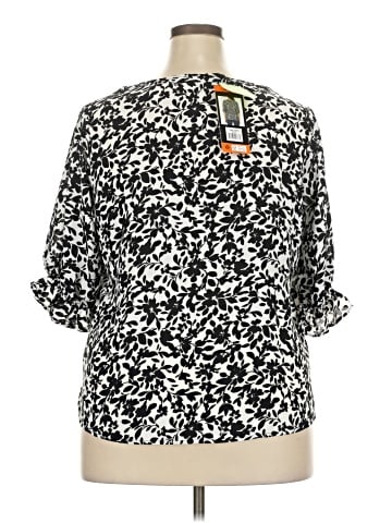 Well Worn Short Sleeve Blouse (view 2)