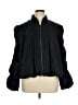 By Anthropologie 100% Polyester Black Jacket Size XL - photo 1