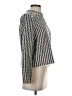 Massimo Dutti Chevron-herringbone Ivory Turtleneck Sweater Size XS - photo 4