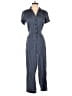 LACAUSA Solid Gray Blue Jumpsuit Size XS - photo 1