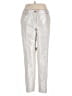 Per Se By Carlisle Metallic Silver Casual Pants Size 14 - photo 1