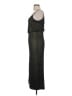 Lush Metallic Metallic Black Cocktail Dress Size M - photo 5