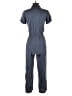 LACAUSA Solid Gray Blue Jumpsuit Size XS - photo 2