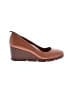 Assorted Brands 100% Leather Brown Wedges Size 8 1/2 - photo 1