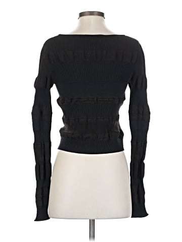 Acne Studios Two Tone Ribbed Stretch Jersey Sweater (view 2)