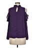 impulsive 100% Polyester Purple Sleeveless Blouse Size M - photo 2