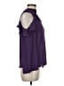 impulsive 100% Polyester Purple Sleeveless Blouse Size M - photo 4