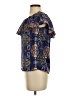 Renee C. 100% Polyester Blue Short Sleeve Blouse Size S - photo 5