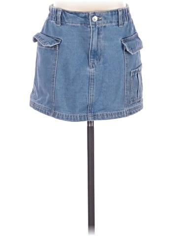 Rewash Denim Skirt (view 1)