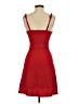 No Boundaries 100% Recycled Polyester Red Casual Dress Size XS - photo 2
