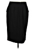 DKNY Solid Black Formal Skirt Size 4 - photo 2