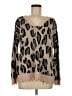 Unbranded Animal Print Tan Pullover Sweater Size M (estimated) - photo 1