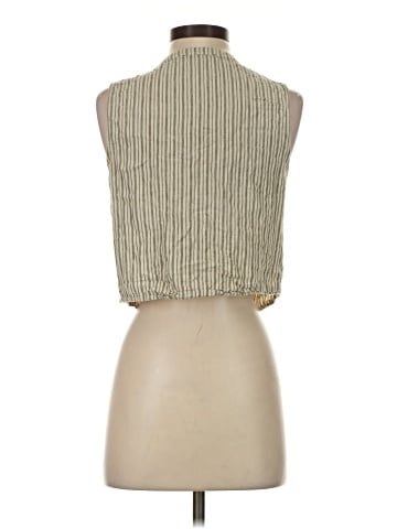 Sanctuary Sleeveless Button-Down Shirt (view 2)