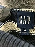 Gap 100% Cotton Stripes Blue Turtleneck Sweater Size M - photo 7