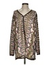 Doncaster Collection Silver Silk Cardigan Size 2W - photo 1