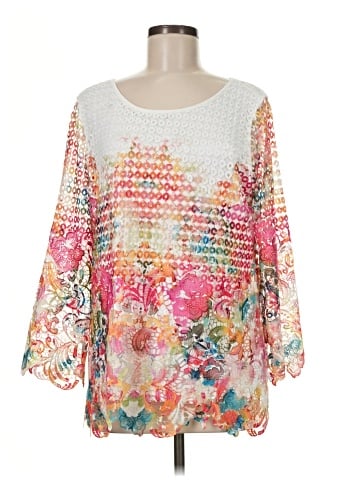 Soft Surroundings 3/4 Sleeve Blouse (view 1)