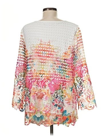 Soft Surroundings 3/4 Sleeve Blouse (view 2)
