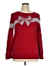 Ann Taylor LOFT Outlet Red Pullover Sweater Size XL - photo 1