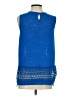 Tribal 100% Polyester Blue Sleeveless T-Shirt Size S - photo 2