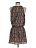 Veronica M. 100% Polyester Paisley Brown Casual Dress Size S - photo 2