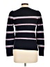 La Vie Rebecca Taylor Stripes Blue Black Wool Pullover Sweater Size L - photo 2