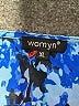 Womyn Blue 3/4 Sleeve Blouse Size XL - photo 7