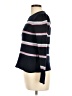 La Vie Rebecca Taylor Stripes Blue Black Wool Pullover Sweater Size L - photo 5