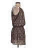 Veronica M. 100% Polyester Paisley Brown Casual Dress Size S - photo 4