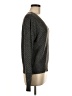 White House Black Market Polka Dots Gray Pullover Sweater Size M - photo 4