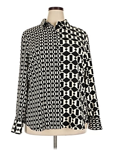 Bar III Long Sleeve Blouse (view 1)
