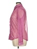 Wildfox Chevron-herringbone Pink Long Sleeve Blouse Size XL - photo 5