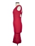 Solemio Solid Red Cocktail Dress Size XS - photo 5