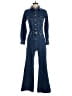 7 For All Mankind Blue Overalls Size XS - photo 1
