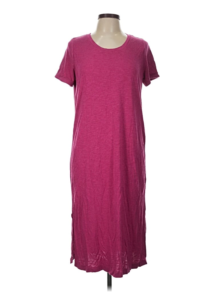 Pre-owned Jessica Simpson Casual Dress In Burgundy