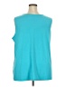 Susan Graver Teal Sleeveless Top Size 2X - photo 2