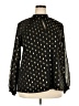 Belldini Black Long Sleeve Blouse Size 2X - photo 1