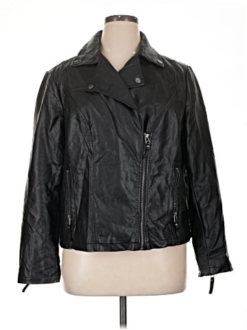 Max Studio Faux Leather Jacket (view 1)