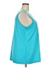 Susan Graver Teal Sleeveless Top Size 2X - photo 4