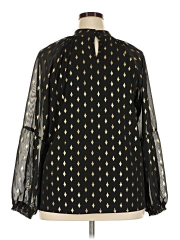 Belldini Long Sleeve Blouse (view 2)