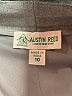 Austin Reed Chevron-herringbone Gray Casual Pants Size 10 - photo 7
