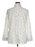 Alexander Jordan 100% Rayon Print Ivory Long Sleeve Blouse Size XL - photo 2