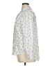Alexander Jordan 100% Rayon Print Ivory Long Sleeve Blouse Size XL - photo 5