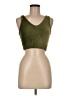 Double Zero Green Sleeveless Top Size S - photo 1