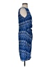 Thakoon 100% Silk Graphic Blue Casual Dress Size 4 - photo 4