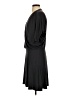 Three Dots Solid Black Casual Dress Size S - photo 5